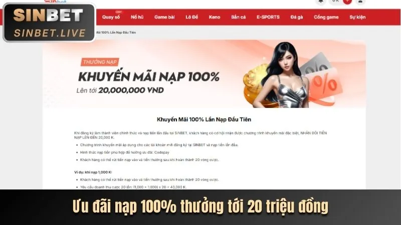 Tiền thưởng chào mừng cho người chơi mới tại in88 nhà cái